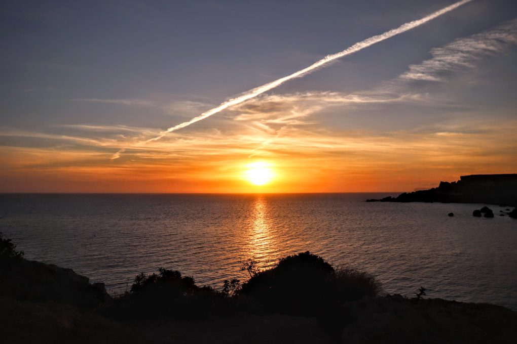Notes on Covid {A year on} Golden Sands Bay Malta